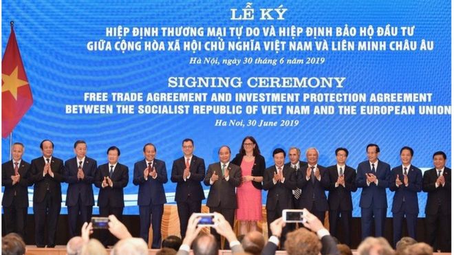 Việt Nam – EU Kí Hiệp Định Thương Mại Tự Do Có Lợi Cho Hoạt Động Xuất Nhập Khẩu Hai Bên